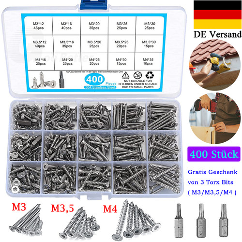 400 spanplattenschrauben - 400,
