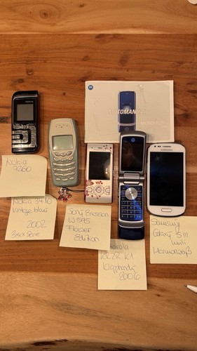 Konvolut handy verschiedene - konvolut,