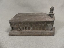 Spardose  Winnetka Trust and Savings Bank USA - Zink - Ohne Schlüssel