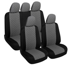 Universal Autositzbezüge Kompatibel Komplettset Schonbezüge Vorne Hinten