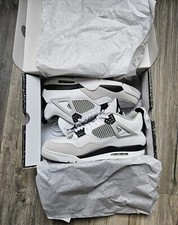 Nike Jordan 4 Military Black Größe 49,5 (US15) NEU & UNGETRAGEN & OVP