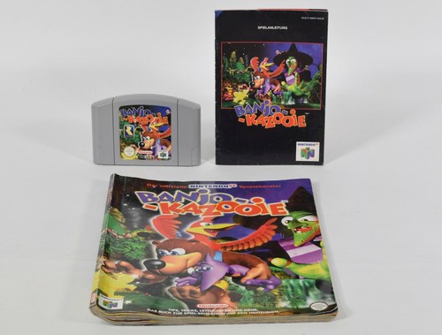 Nintendo n64 banjo kazooie pal - nintendo, n64,banjo-kazooie