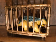 Playmobil Seltener Dinosaurier Dino Ankylosaurus Baby mit Käfig