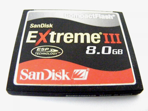 8gb compact flash card - 8gb, extreme