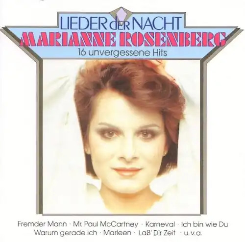Marianne rosenberg lieder - rosenberg,