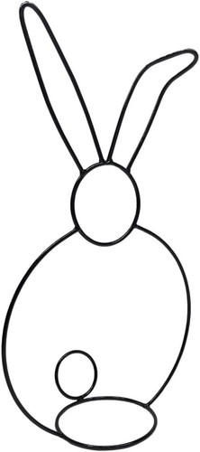 Profipvc metall osterhase - profipvc,