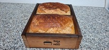 Original BAX im Holz Brotbackrahmen Brotkasten Backform ECHT Buchenholz s. VIDEO