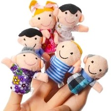 Fingerpuppen-Set Familie