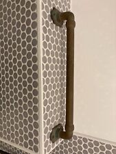 Messing Handtuchhalter, vintage, alt, Jugendstil