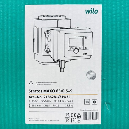 Wilo pumpe stratos maxo - stratos,