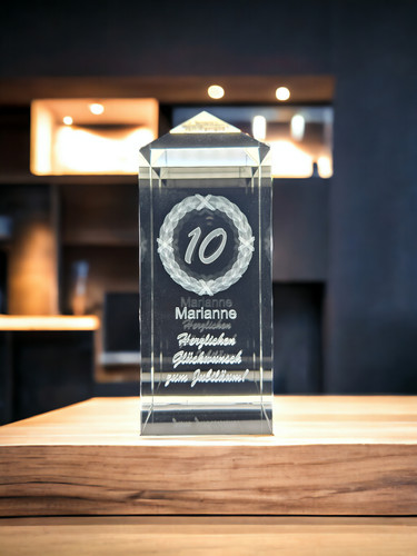 Foto einer trophäe - in,