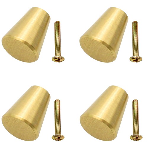 Stück möbelknöpfe gold - 4,