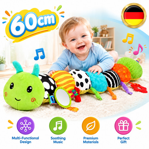 Baby musical raupe kuscheltier - baby,