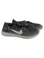 Nike Free Run Sportschuhe Herren Gr. 46 Schwarz Meliert Schnürung