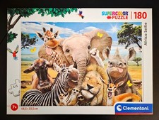 Kinderpuzzle "Africa Selfie" von Clementoni, 180 Teile, neuwertig