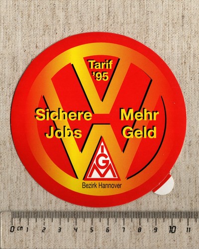 Aufkleber sticker metall - ig,