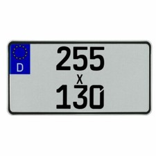 Kennzeichen 255 130 - kennzeichen, |