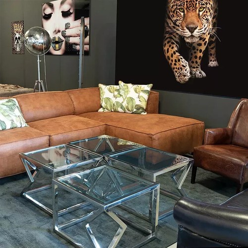 Couchtisch elton 112x112x43cm - couchtisch,