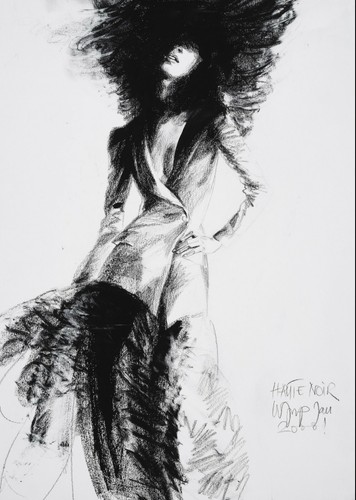 Fashion drawing wolfgang joop - fashion,
