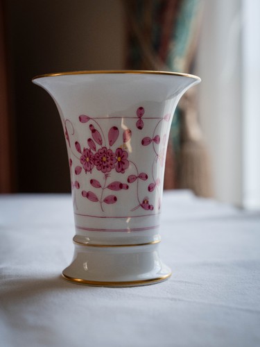 Meissner porzellanvase mit - porzellanvase,