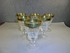6 Weingläser Bleikristall