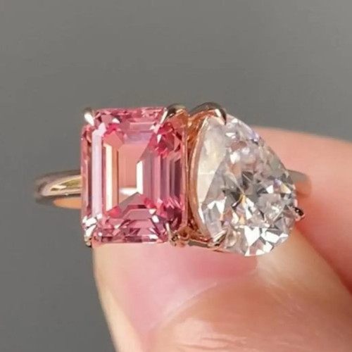 Karat rotgold diamant - karat,
