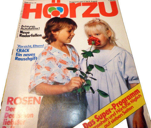 Hörzu 1986 zdf ulrike - hörzu, zdf-ulrike