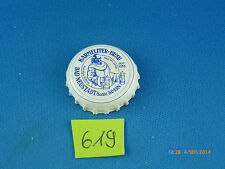 älterer und seltener Kronkorken von der Karmeliter Bräu "Schrift und Logo blau"