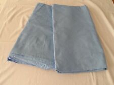 2 Bettbezüge 124 x 192 cm (o.Kopfkissen), ursprüngl - blau gefärbt ohne Verschl 