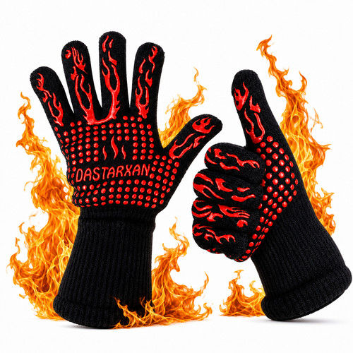 Grillhandschuhe paar - grillhandschuhe, 1