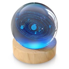 Mybeo 3D Glas LED-Licht Kugel