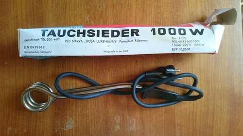 Tauchsieder narva ddr 80er - tauchsieder,