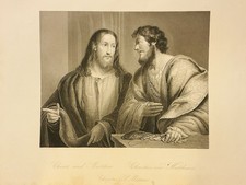 Christus und matthäus 19jh - christus,