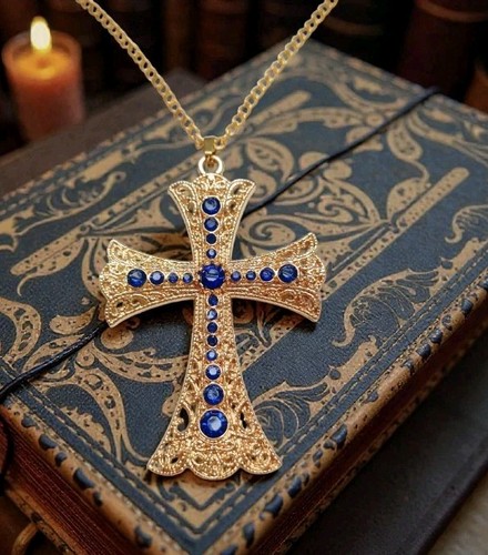 Kette anhänger kreuz - kette,