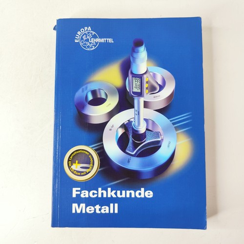 Fachkunde metall auflage - metall,