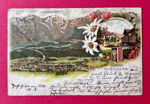 Litho goisern in - ak,