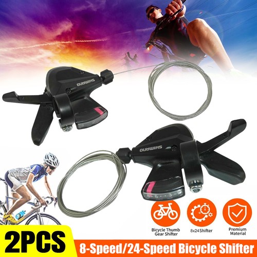 Fahrrad schalthebel gang - 2x,