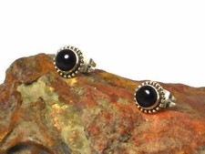 Runde schwarze Onyx