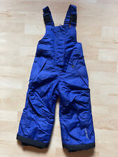 Skianzug 86/92 Schneeanzug Reflektoren lila Winteroverall dick gefüttert