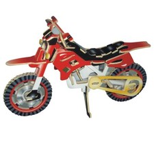 Motocross Motorrad - farbig -