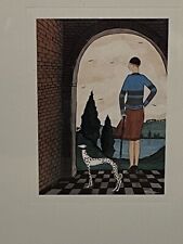 Sammlungsauflösung Harriet Meserole vogue print frame bilderrahmen Lady Dog