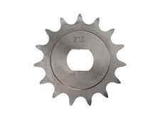 Ritzel, kleines Kettenrad, 15 Zahn - für Simson S51, S70, S53, S83, KR51/2 Schwa