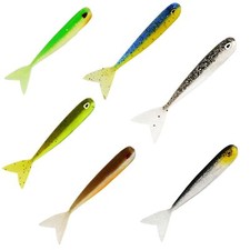 Westin Megateez V-Tail - Gummifisch, Gummiköder, Raubfischköder, No Aktion Shad