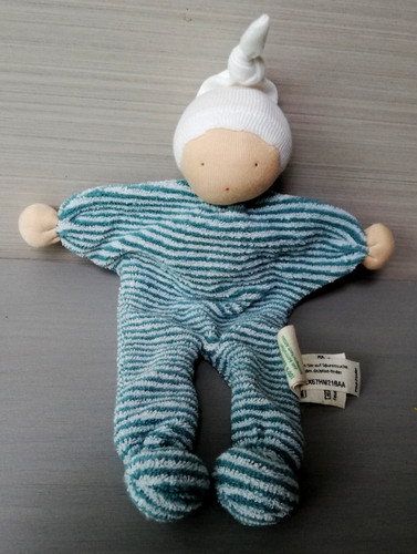 Schmusetuch alana puppe - puppe, grün