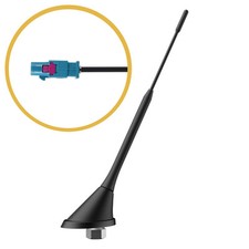 ✅ Auto Dachantenne passt für VW Polo TYP 6R Fakra Anschluss Sockel Stabantenne ✅