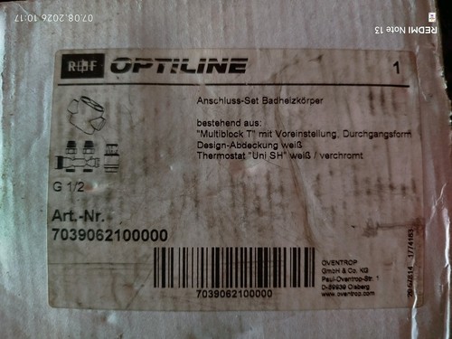 Oventrop optiline multiblock - oventrop,