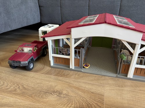 Schleich reiterhof pferdestall - schleich,