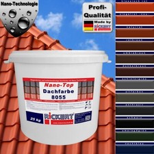 Rickert Nano Top Dachfarbe 8055 seidenglänzend 25 KG Eimer Dachfarbe