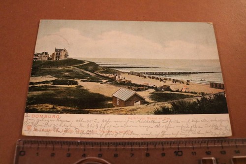 Tolle alte karte domburg - karte,
