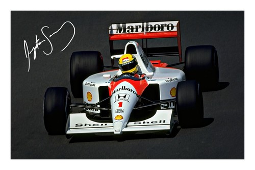 Ayrton senna signed - ayrton,